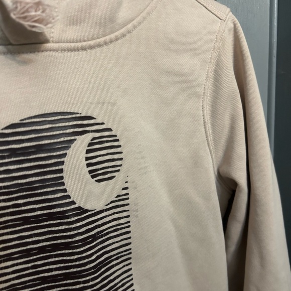 Carhartt Baby Pink Hoodie Womens Size S - Picture 2 of 5